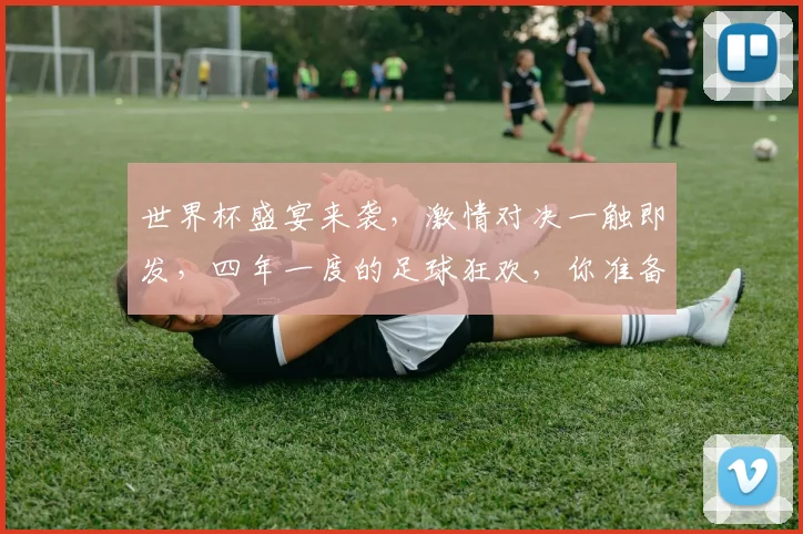 世界杯盛宴来袭，激情对决一触即发，四年一度的足球狂欢，你准备好了吗